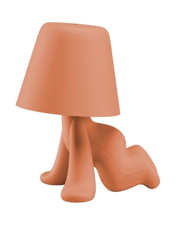 [product_category]-Qeeboo Sweet Brothers Table Lamp Ron, Terracotta-Qeeboo-8052049058780-43004RN-TE-QEE-1