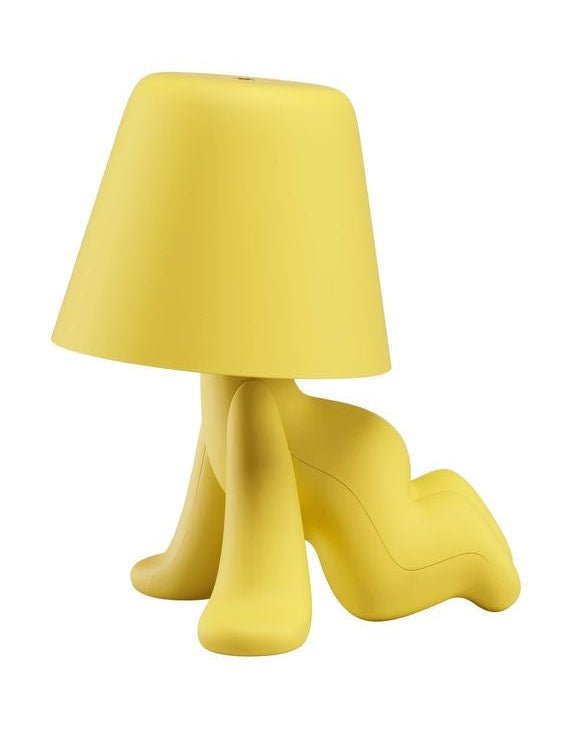 [product_category]-Qeeboo Sweet Brothers Table Lamp Ron, Yellow-Qeeboo-8052049058889-43006RN-YE-QEE-1