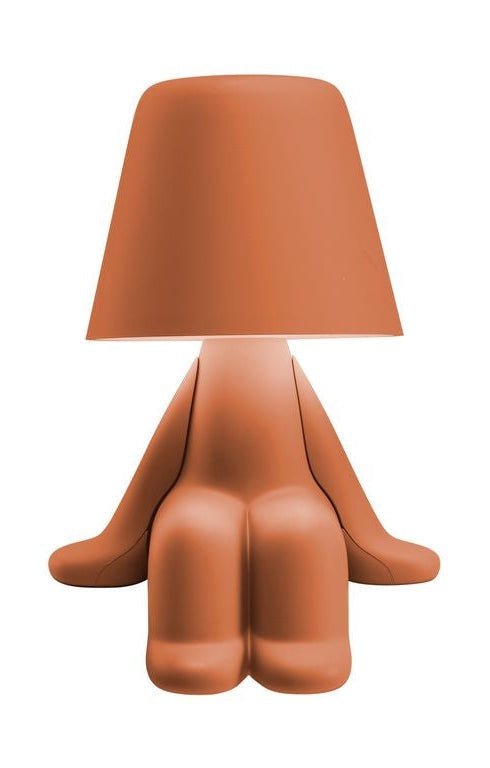 [product_category]-Qeeboo Sweet Brothers Table Lamp Sam, Terracotta-Qeeboo-8052049058797-43004SM-TE-QEE-1