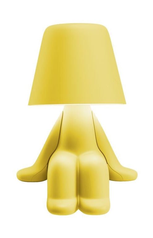 [product_category]-Qeeboo Sweet Brothers Table Lamp Sam, Yellow-Qeeboo-8052049058896-43006SM-YE-QEE-1