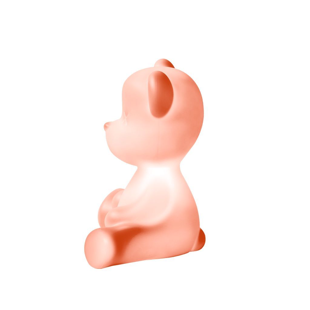 [product_category]-Qeeboo Teddy Boy Table Lamp With Cable, Pink-Qeeboo-8052049054423-24001BP-QEE-3