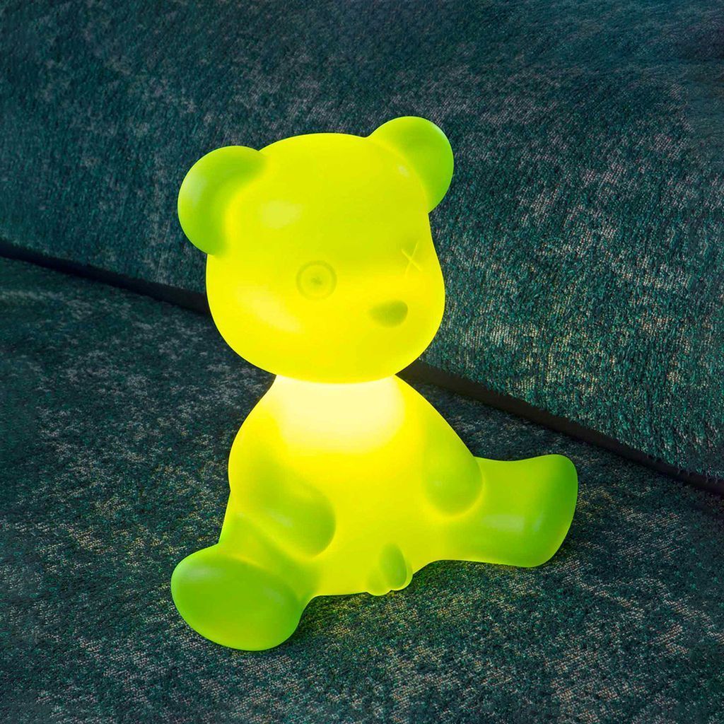 [product_category]-Qeeboo Teddy Boy Table Lamp With Cable, Pink-Qeeboo-8052049054423-24001BP-QEE-5