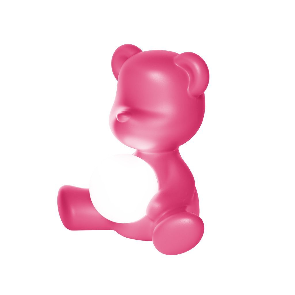 [product_category]-Qeeboo Teddy Girl Led Rechargeable Table Lamp, Fuxia-Qeeboo-8052049054393-25001FX-QEE-3