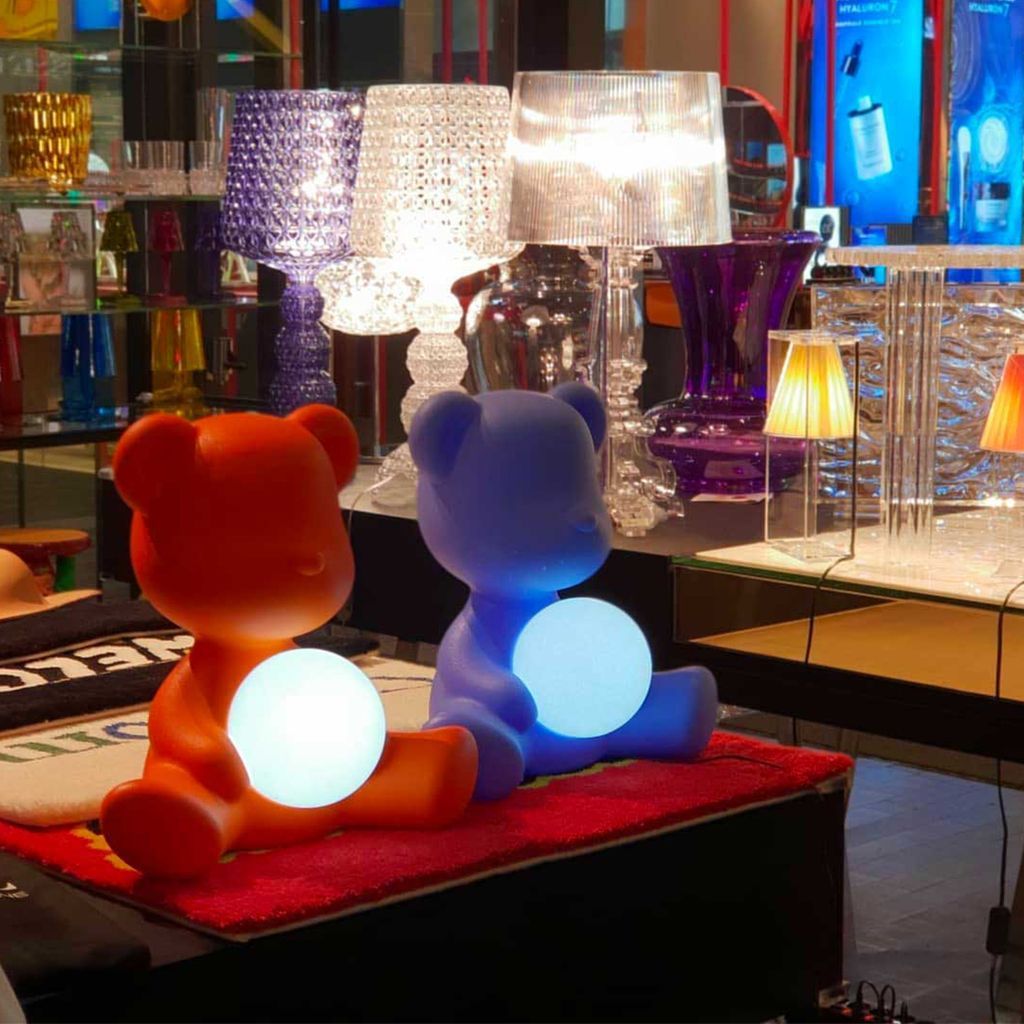 [product_category]-Qeeboo Teddy Girl Led Rechargeable Table Lamp, Lime-Qeeboo-8052049054362-25001LE-QEE-11