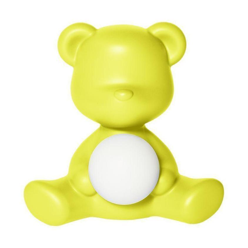 [product_category]-Qeeboo Teddy Girl Led Rechargeable Table Lamp, Lime-Qeeboo-8052049054362-25001LE-QEE-1