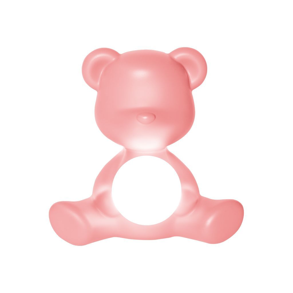 [product_category]-Qeeboo Teddy Girl Led Rechargeable Table Lamp, Pink-Qeeboo-8052049054386-25001BP-QEE-2