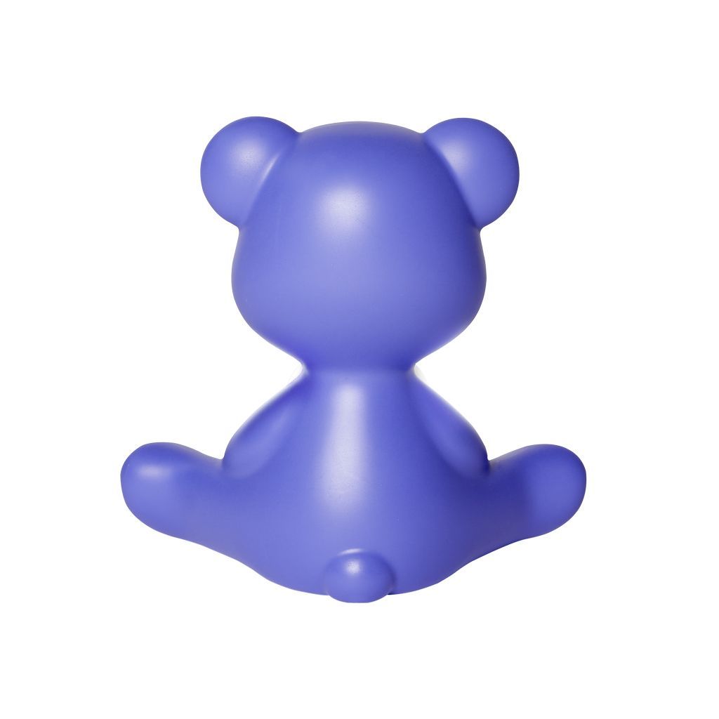 [product_category]-Qeeboo Teddy Girl Led Rechargeable Table Lamp, Purple-Qeeboo-8052049054355-25001VI-QEE-4