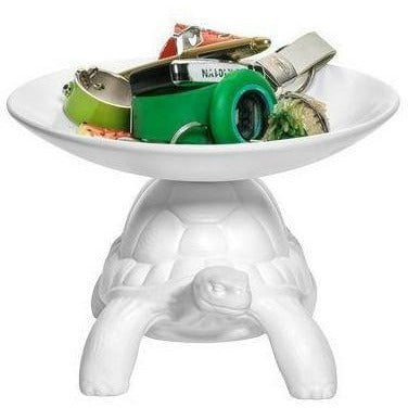 [product_category]-Qeeboo Turtle Carry Pocket Emptier Xs, White-Qeeboo-8052049056380-36008PE-QEE-1