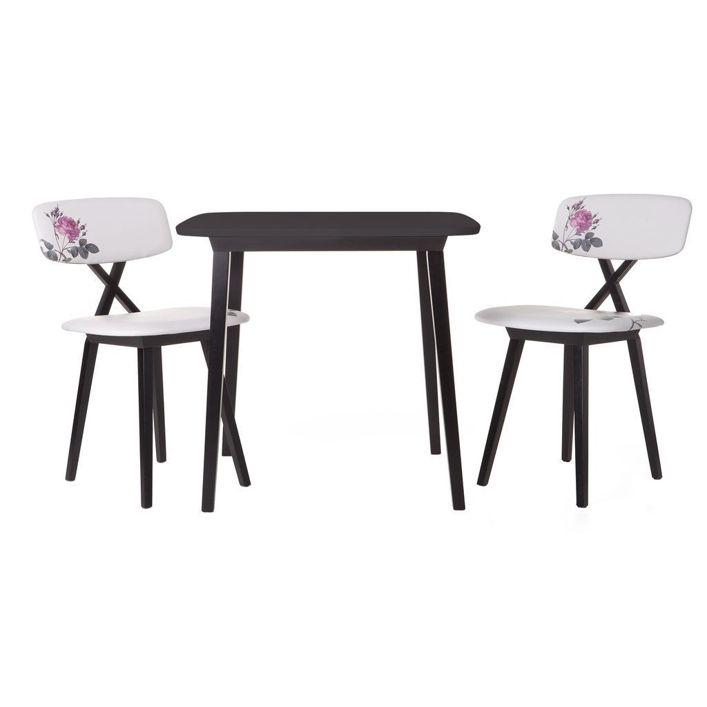[product_category]-Qeeboo X Chair Upholstered Flowers Set Of 2-Qeeboo-8052049055246-16002FL-B-QEE-3
