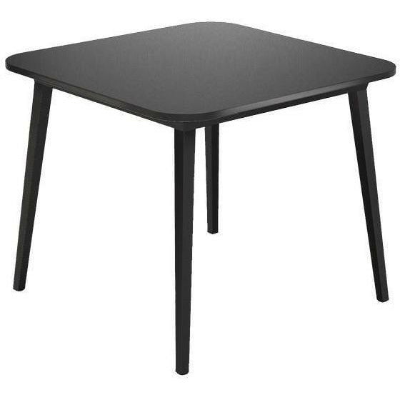 [product_category]-Qeeboo X Table By Nike Zupanc L90 Cm, Black-Qeeboo-8052049051873-16005SQ-QEE-1