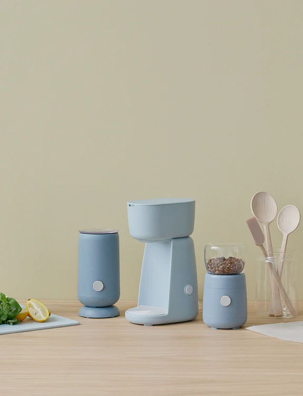 [product_category]-Rig Tig Foodie Electric Coffee Mill, Dusty Blue-Rig-Tig-5709846029248-Z00603-3-RIG-7
