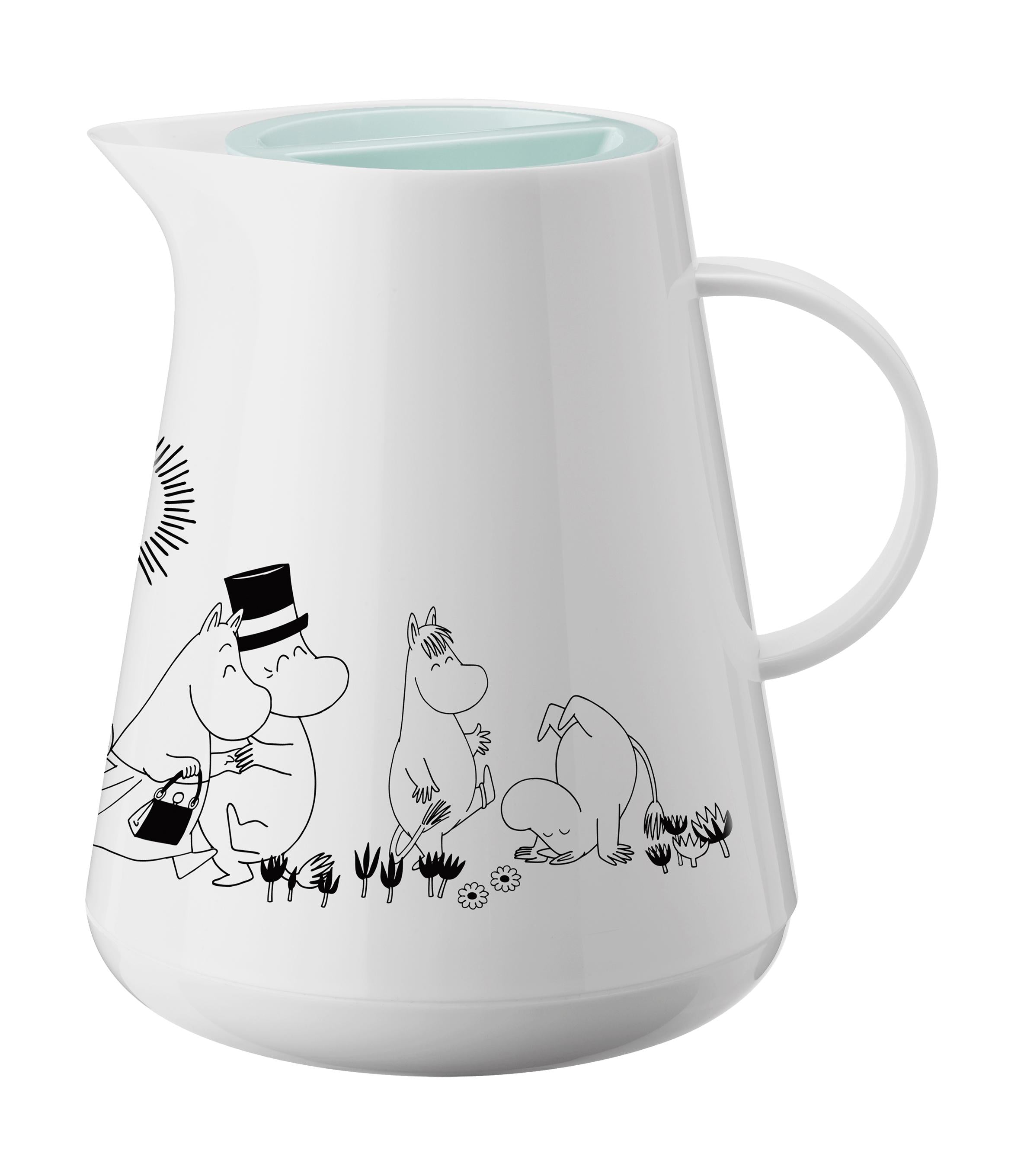 [product_category]-Rig Tig Hottie Vacuum Jug 1 L, Moomin White/Dusty Green-Rig-Tig-5709846030251-Z00702-2-RIG-1