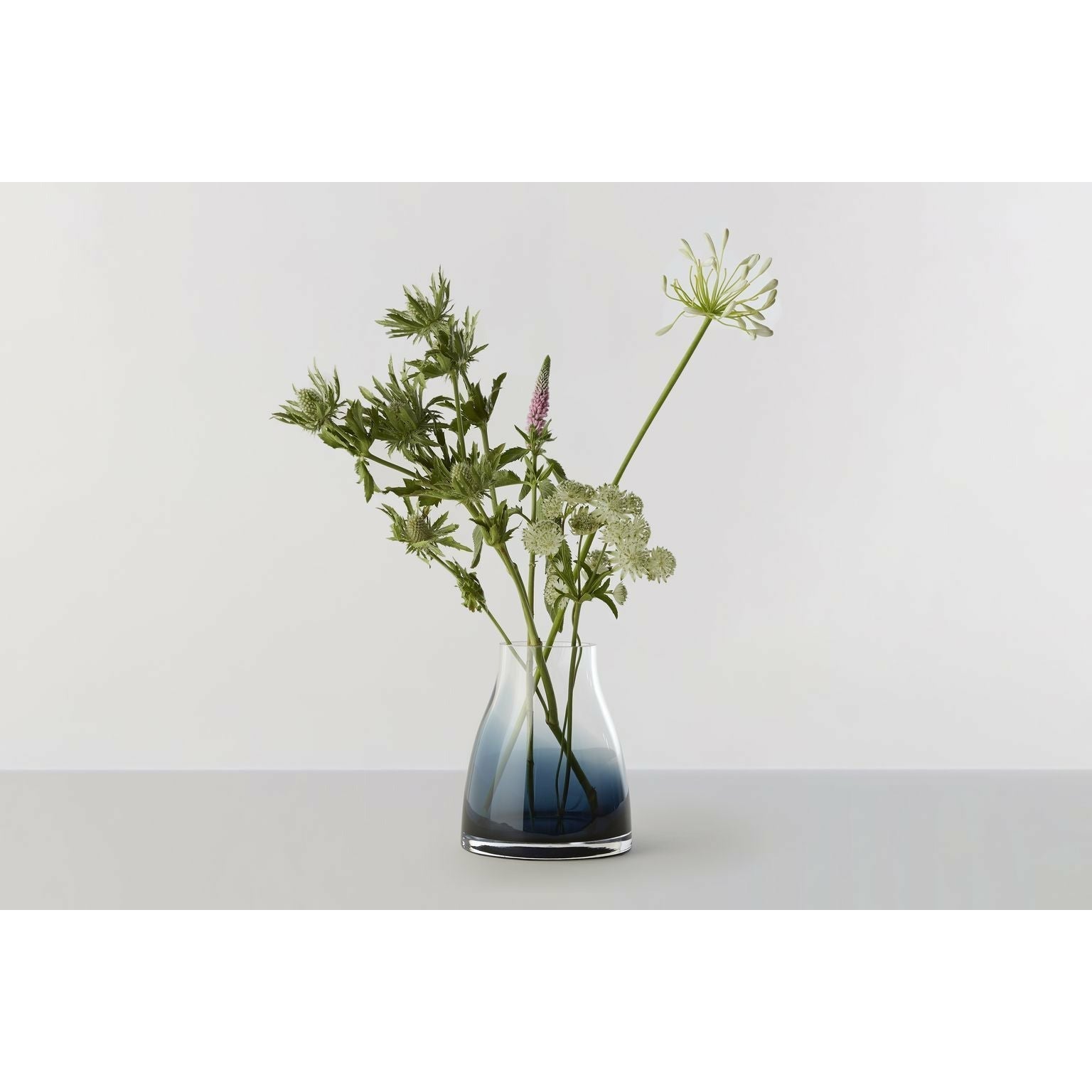 [product_category]-Ro Collection No. 2 Flower Vase øxh 15 X18, Indigo Blue-Ro Collection-5712129002401-RD1001-013-ROC-2