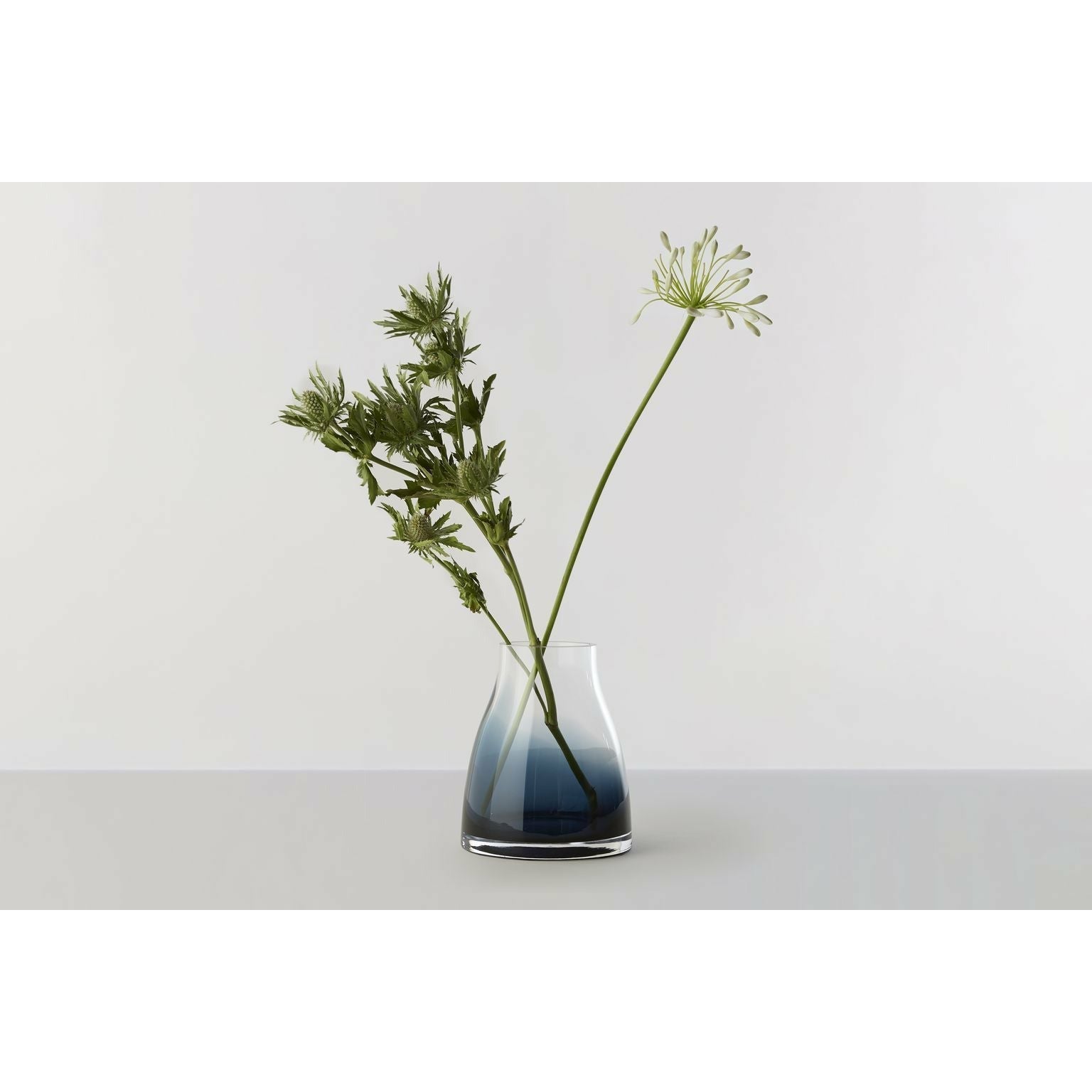 [product_category]-Ro Collection No. 2 Flower Vase øxh 15 X18, Indigo Blue-Ro Collection-5712129002401-RD1001-013-ROC-3
