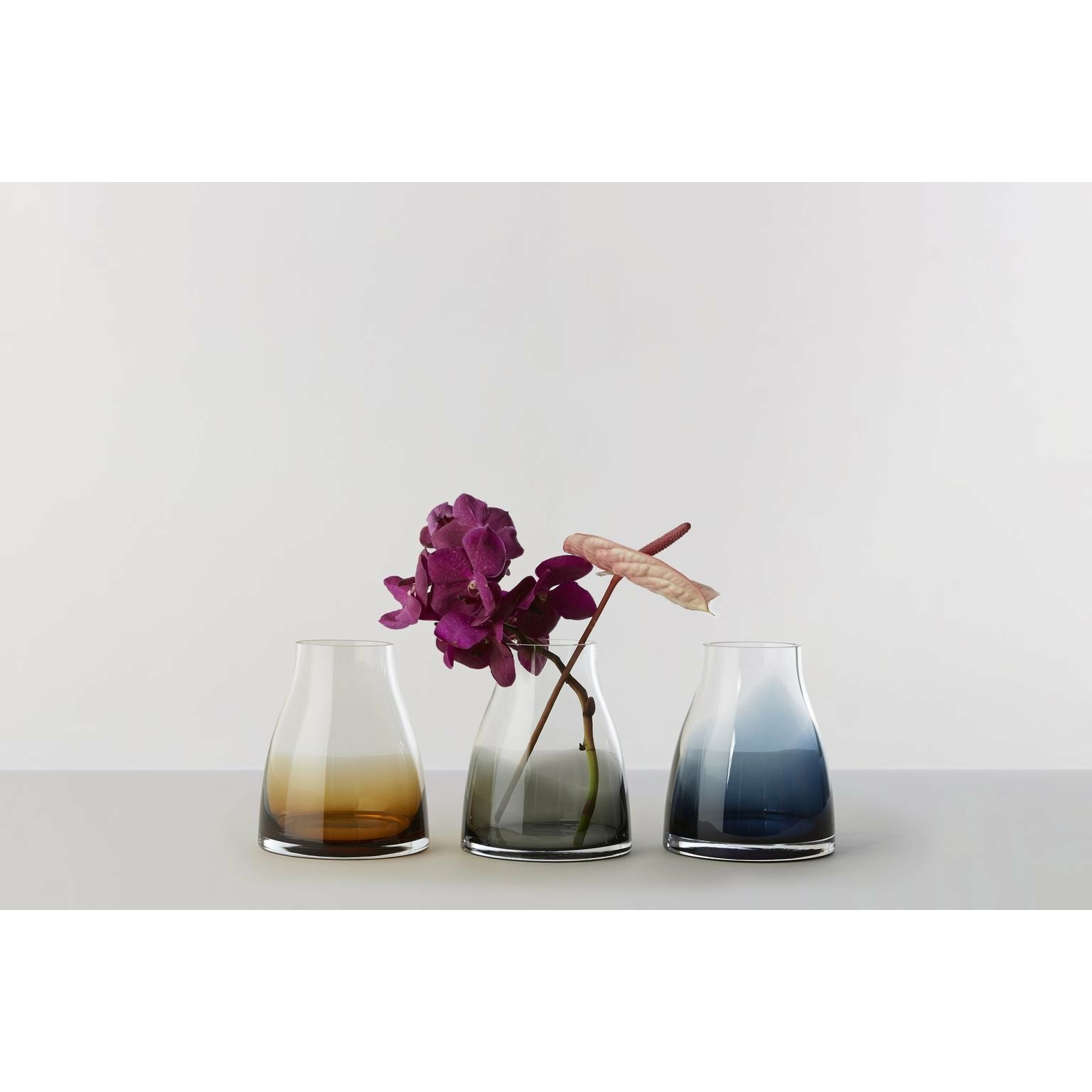 [product_category]-Ro Collection No. 2 Flower Vase øxh 15 X18, Indigo Blue-Ro Collection-5712129002401-RD1001-013-ROC-4