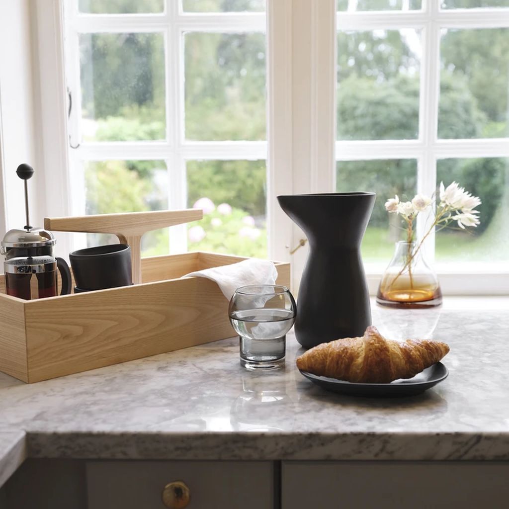 Ro Collection No. 58 Jug 1,0 Liter, Lava Stone