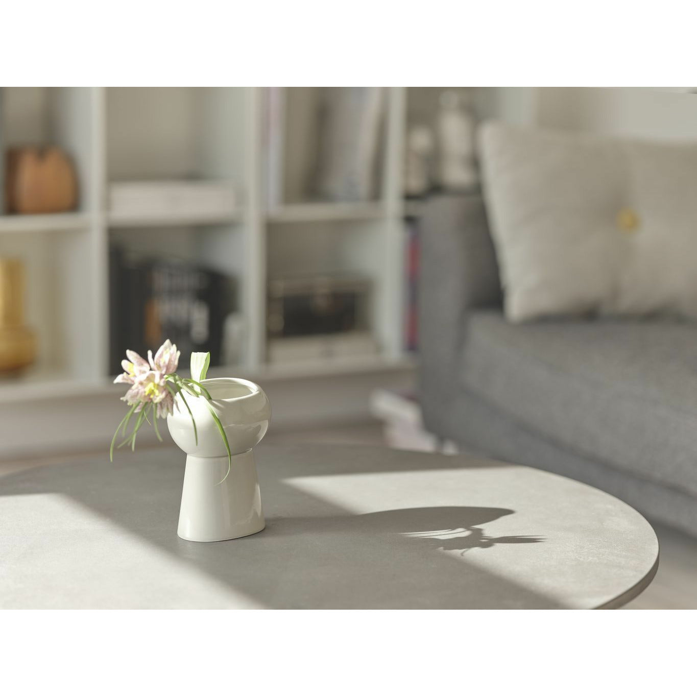 Ro Collection No. 65 Oval Vase, Moon Stone