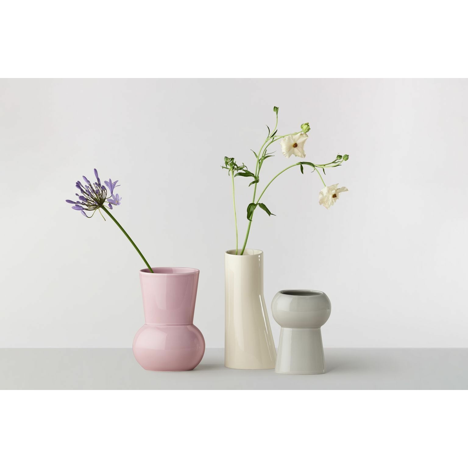 Ro Collection No. 65 Oval Vase, Moon Stone