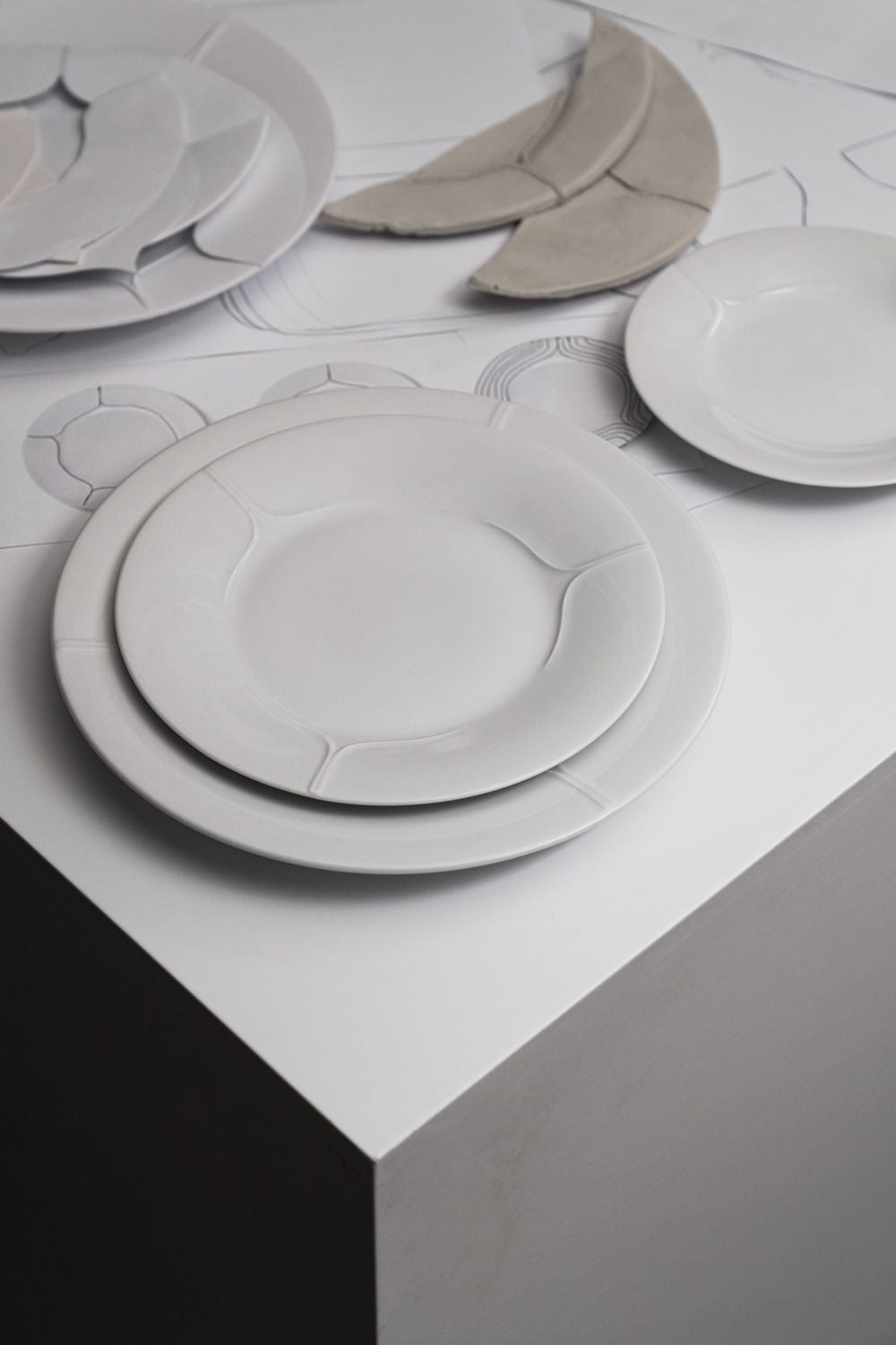 [product_category]-Rörstrand Pli Blanc Plate, 21 Cm-Rörstrand-7320062103024-1051739-ROR-3