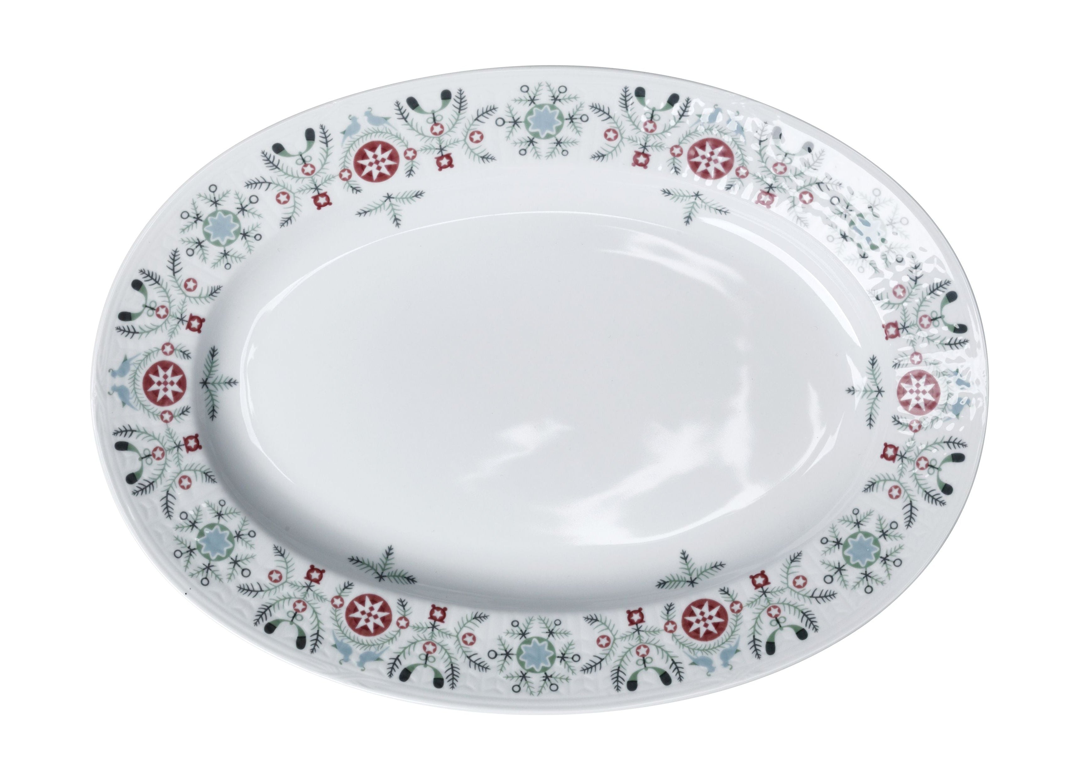 [product_category]-Rörstrand Swedish Grace Winter Oval Plate 32 Cm-Rörstrand-7320062100955-1016583-ROR-1