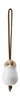 Rosendahl Skovfortællinger ugle Ø4 cm, blank hvid