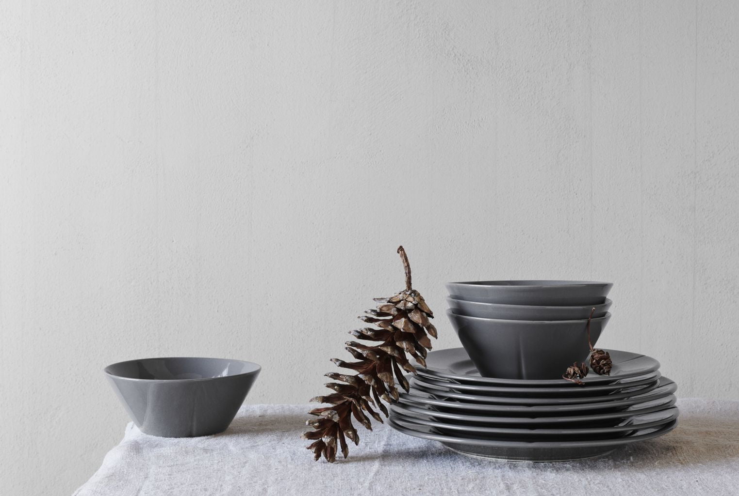 [product_category]-Rosendahl Gc Colourful Plate ø27 Cm, Ash Grey-Rosendahl-5709513203193-20319-ROS-7