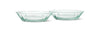 Rosendahl Gc Recycled Small Egg Plates ø16 Cm Clear Green, 2 Pcs.