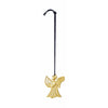 Rosendahl Karen Blixen Harp Angel Christmas Decorations H 7CM, forgyldt