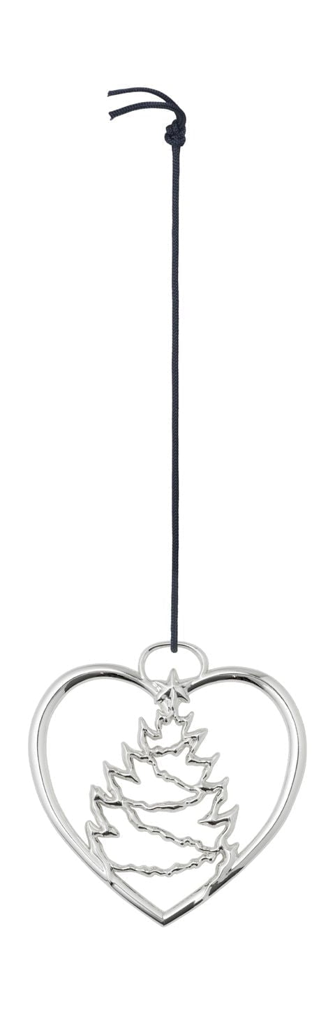 [product_category]-Rosendahl Karen Blixen Heart Christmas Tree H7.5 Cm, Silver Plated-Rosendahl-5709513315230-31523-ROS-1