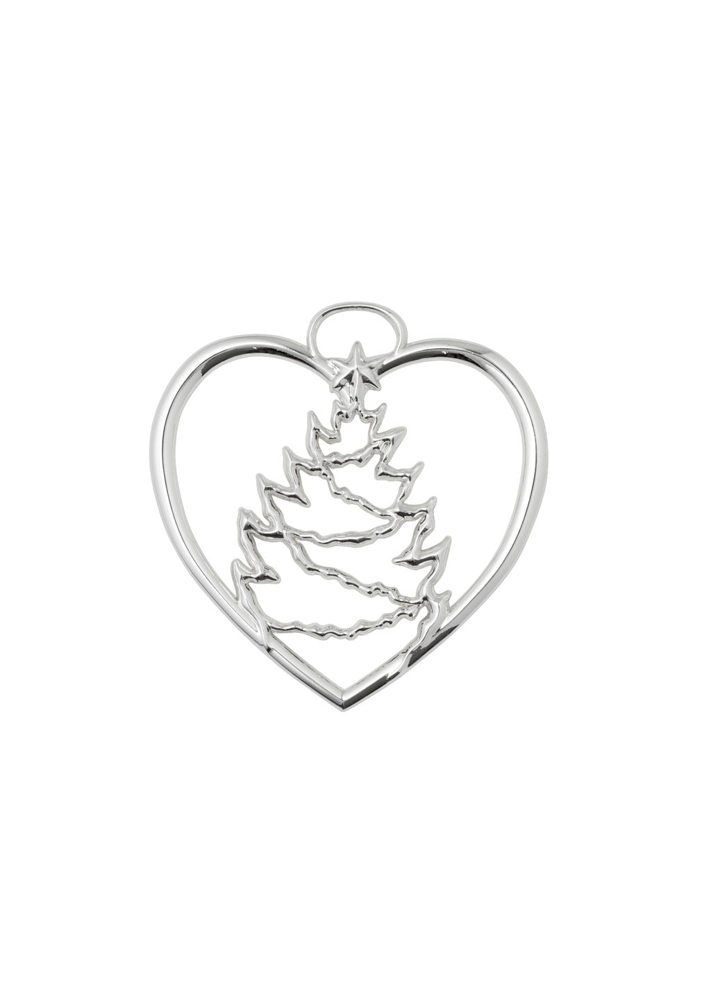[product_category]-Rosendahl Karen Blixen Heart Christmas Tree H7.5 Cm, Silver Plated-Rosendahl-5709513315230-31523-ROS-2