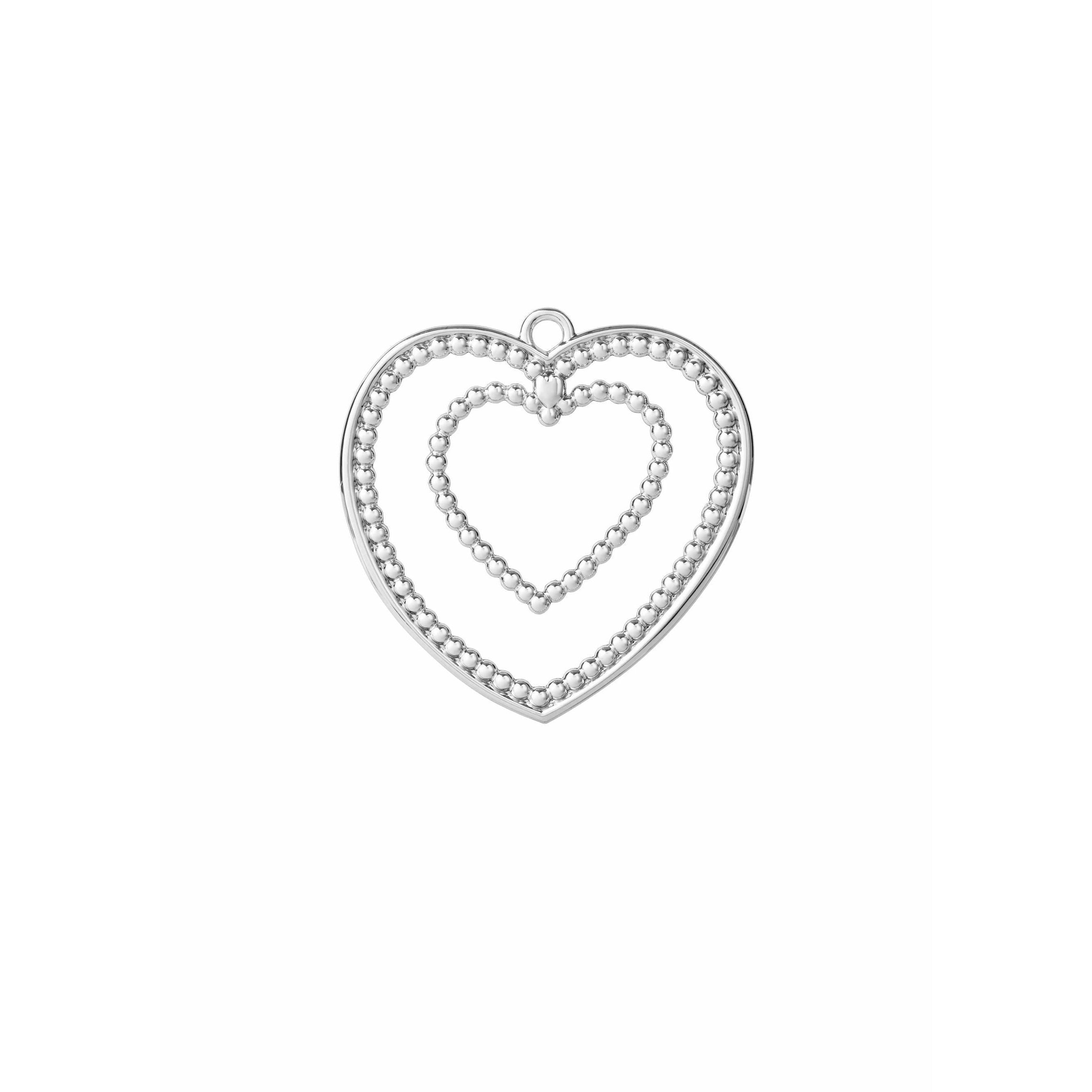 [product_category]-Rosendahl Karen Blixen Small Christmas Heart H 7cm, Silver Plated-Rosendahl-5709513315674-31567-ROS-2