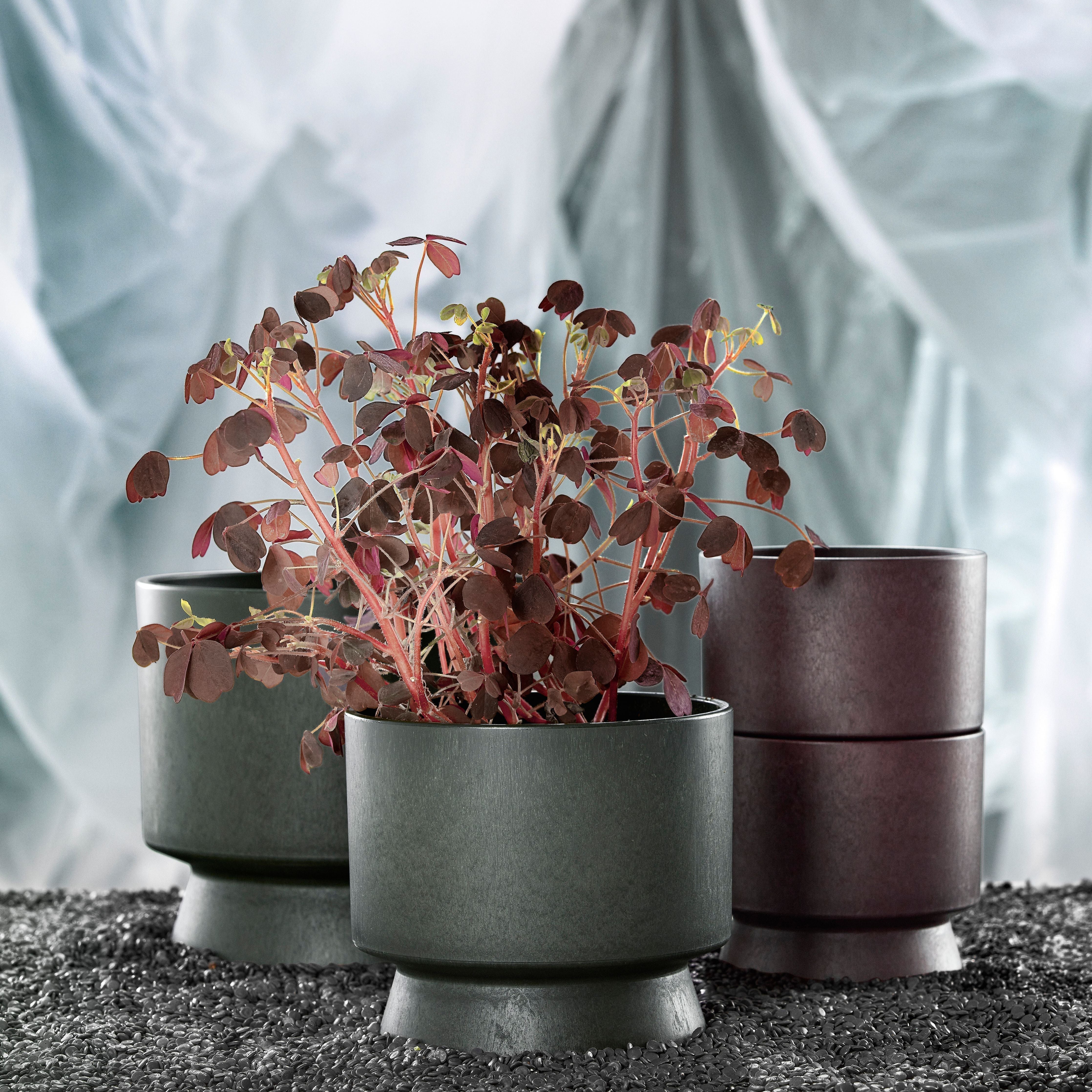 [product_category]-Rosendahl Ro Flowerpot ø15 Cm, Dark Green-Rosendahl-5709513206217-20621-ROS-3
