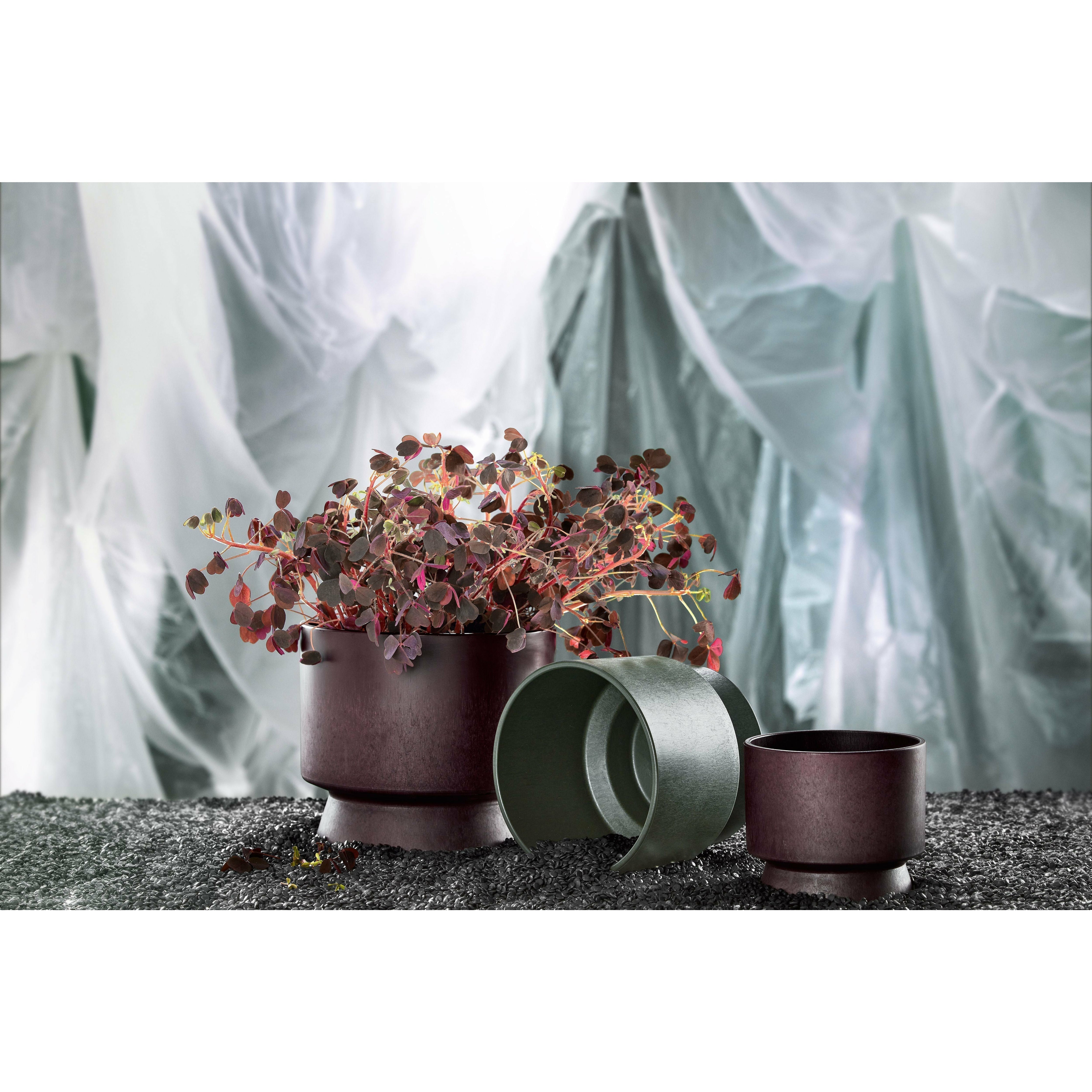 [product_category]-Rosendahl Ro Flowerpot ø19 Cm, Dark Green-Rosendahl-5709513206224-20622-ROS-3
