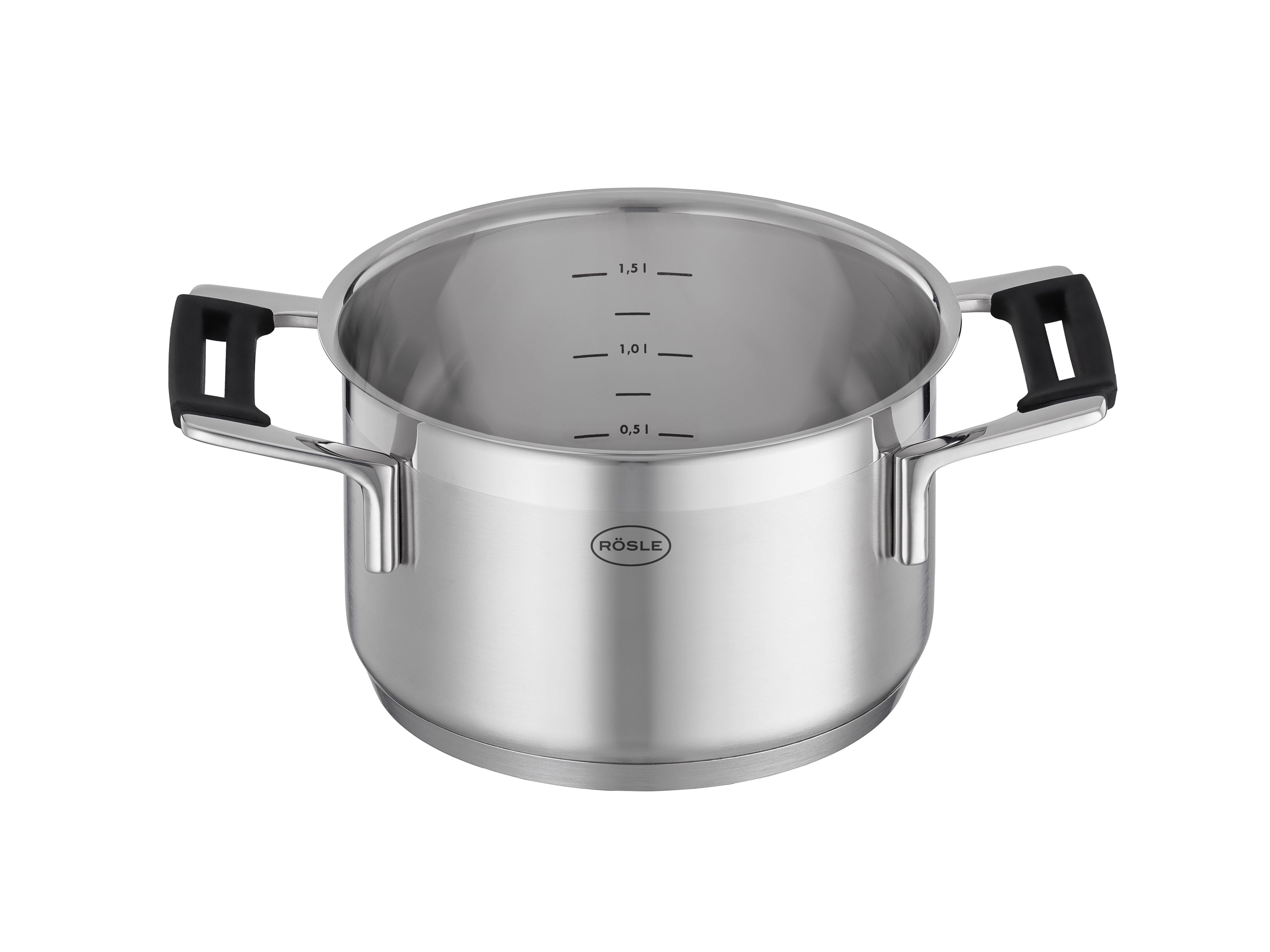 [product_category]-Rösle Silence Pro Pot With Glass Lid, ø 16 Cm 1.9 Liter-Rösle-4004293919618-28705-ROS-5
