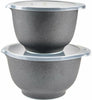 Rosti Margrethe Mixing Bowl Set Pebble Black, 4 stykker