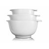 Rosti Victoria Mixing Bowl 2+3+4 Liters, White