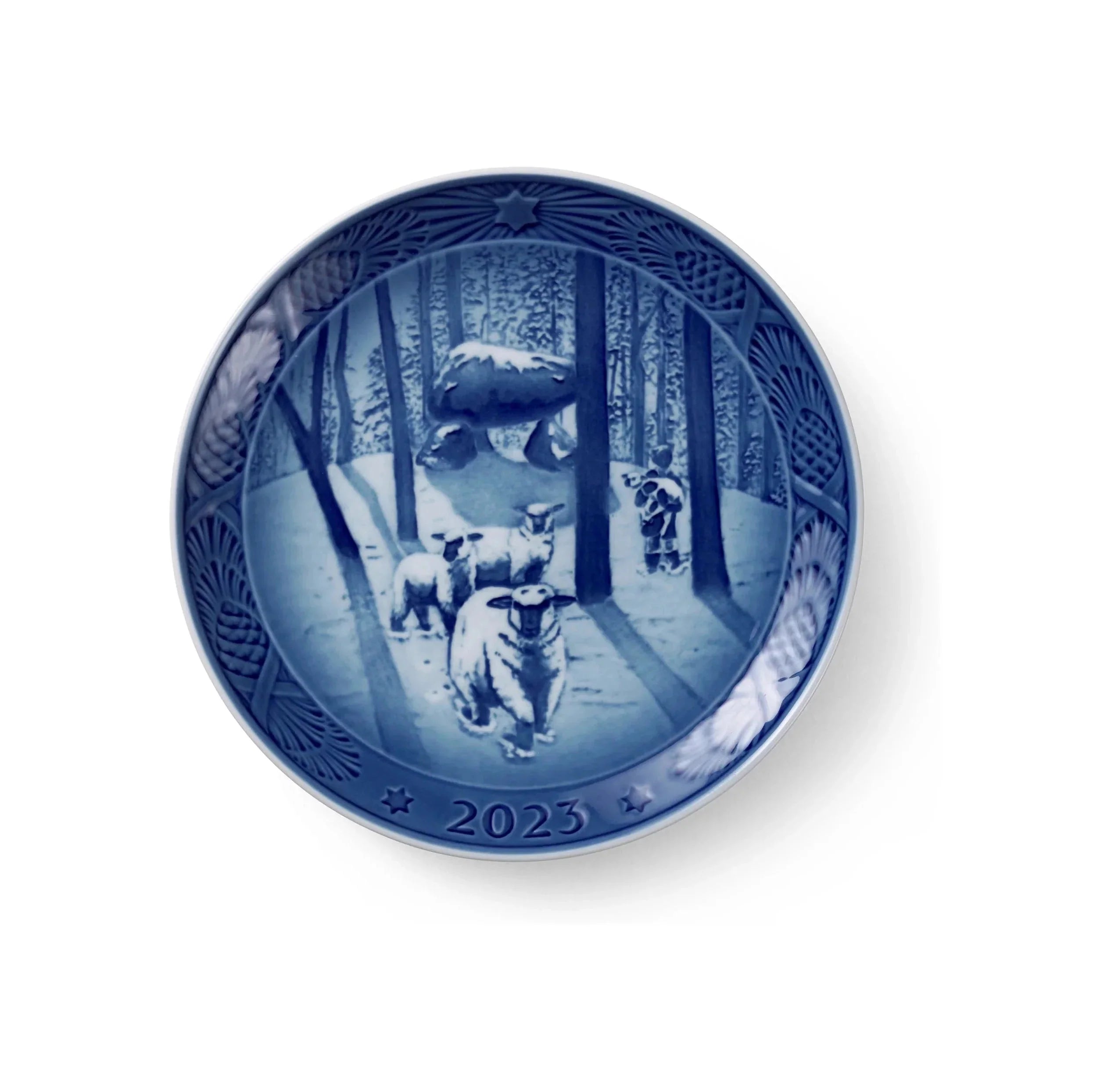 [product_category]-Royal Copenhagen 2023 Christmas Plate, Christmas Time In The Forest-Royal Copenhagen-5705140741909-1066049-ROY-1