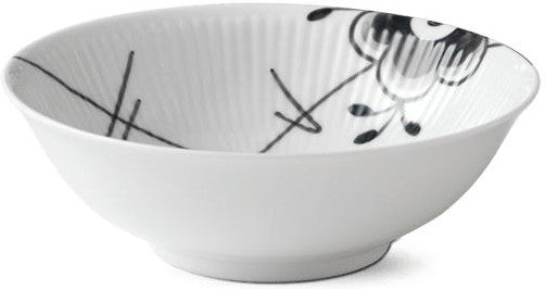 [product_category]-Royal Copenhagen Black Fluted Mega Bowl, 35 Cl-Royal Copenhagen-5705140173854-1017467-ROY-1