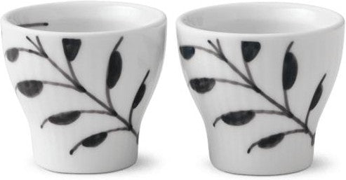 [product_category]-Royal Copenhagen Black Fluted Mega Egg Cup, 2 Pcs-Royal Copenhagen-5705140714569-1017033-ROY-1
