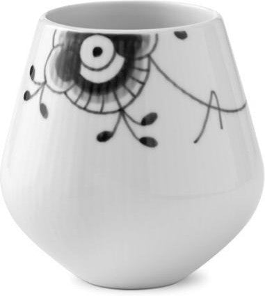 [product_category]-Royal Copenhagen Black Fluted Mega Vase, 12cm-Royal Copenhagen-5705140733201-1027460-ROY-1