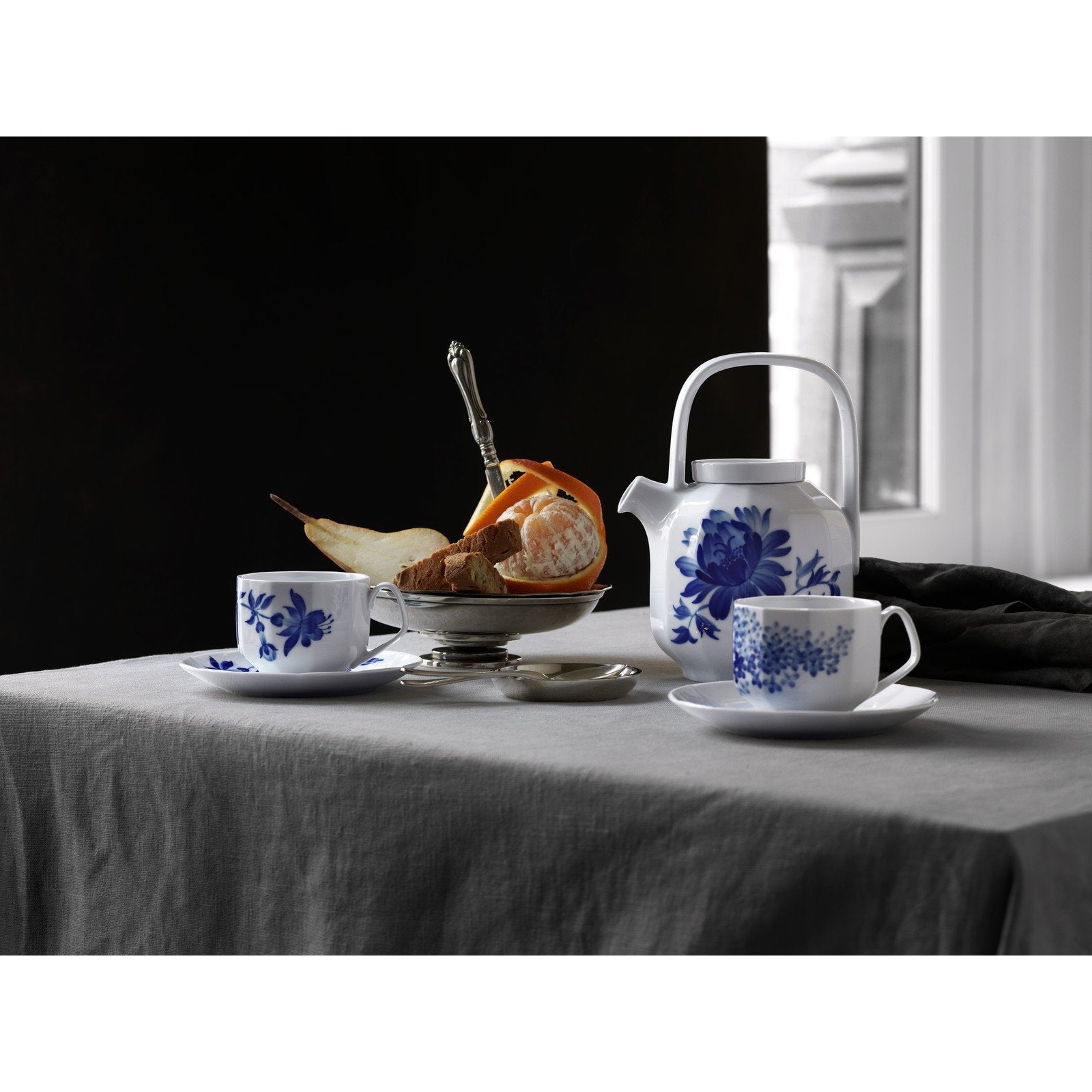 [product_category]-Royal Copenhagen Blomst Mug With Saucer Lilac, 22cl-Royal Copenhagen-5705140731214-1025331-ROY-4
