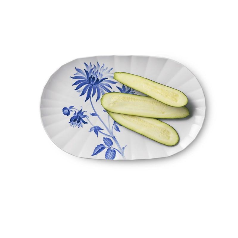 [product_category]-Royal Copenhagen Blomst Serving Plate Dahlia, 34cm-Royal Copenhagen-5705140733638-1028395-ROY-2