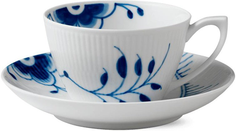 [product_category]-Royal Copenhagen Blue Fluted Mega Cup With Saucer, 28 Cl-Royal Copenhagen-5705140242604-1017335-ROY-1