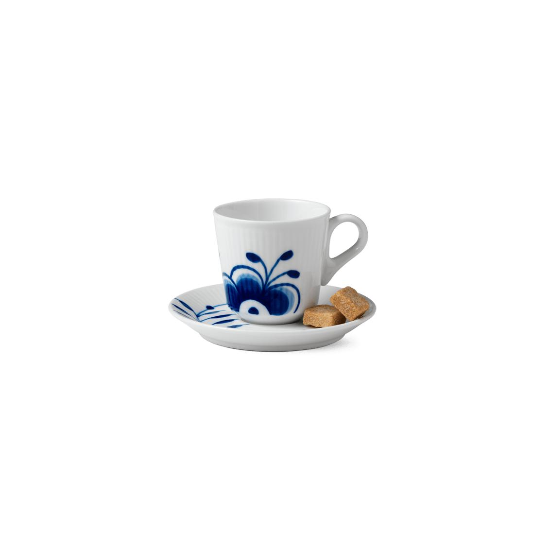 [product_category]-Royal Copenhagen Blue Fluted Mega Espresso Cup W. Saucer, 9cl-Royal Copenhagen-5705140714941-1016875-ROY-3