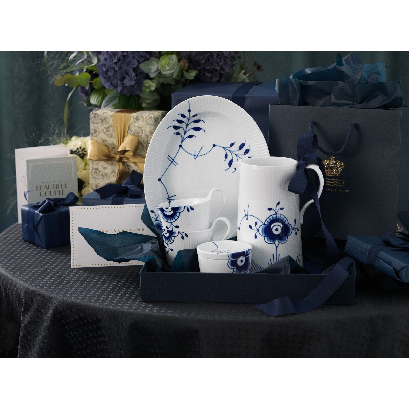 [product_category]-Royal Copenhagen Blue Fluted Mega Jug, 1,6l-Royal Copenhagen-5705140730071-1023877-ROY-5