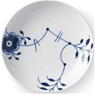 [product_category]-Royal Copenhagen Blue Fluted Mega Modern Plate, 20cm-Royal Copenhagen-5705140722090-1016904-ROY-1