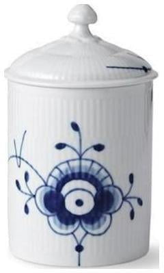 [product_category]-Royal Copenhagen Blue Fluted Mega Storage Glass, 16cm-Royal Copenhagen-5705140733492-1028381-ROY-1