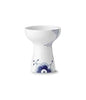 Royal Copenhagen Blå riflet Mega Vase, 15 cm