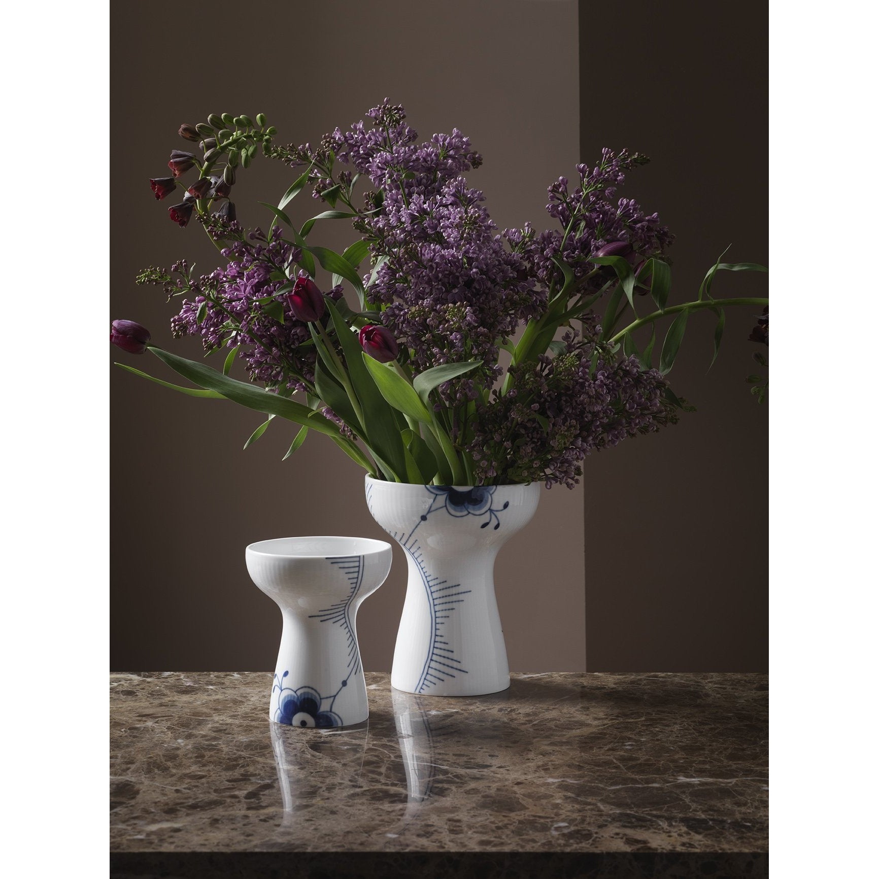 [product_category]-Royal Copenhagen Blue Fluted Mega Vase, 15cm-Royal Copenhagen-5705140734826-1052395-ROY-4