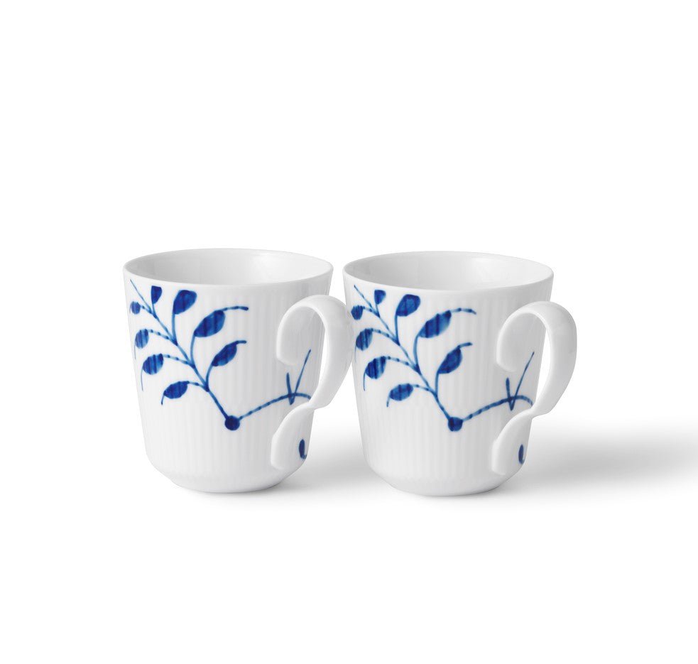 [product_category]-Royal Copenhagen Blue Mega Ribbed Cup 28 Cl, 2 Pieces-Royal Copenhagen-5705140709169-1017331-ROY-1